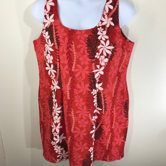 T Y Hawaii Dresses & Skirts - T Y Hawaii Floral Print Sleeveless Hawaiian Dress